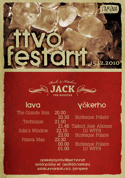TTVO Festival poster